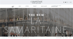 Desktop Screenshot of lasamaritaine.com
